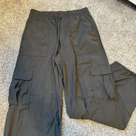 CALIA by Carrie Underwood Black Track Pants Relaxed Fit - Picture 2 of 6